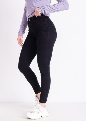 0080 Чорні жіночі джинси (NEW JEANS, стрейчеві, 6 од., розміри норма: 25. 26. 27. 28. 29. 30) - фото 2