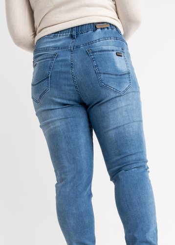 5017-12 Сині жіночі джинси (VINGVGS, стрейчеві, 8 од., розміри напівбатал: 28. 29. 30. 31. 32. 33. 34. 36) - фото 5