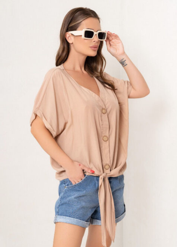 6037-99 Мікс забарвлення жіноча блузка (6 од., розміри норма: S/M-L/XL, деякі розміри можуть дублюватися) - фото 2
